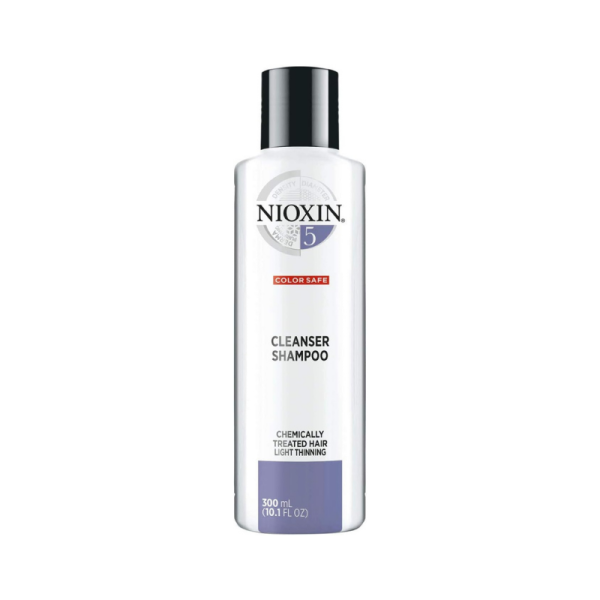 CLEANSER #5 SHAMPOO  ANTICAIDA PARA CABELLO  PROCESADOS 300ML