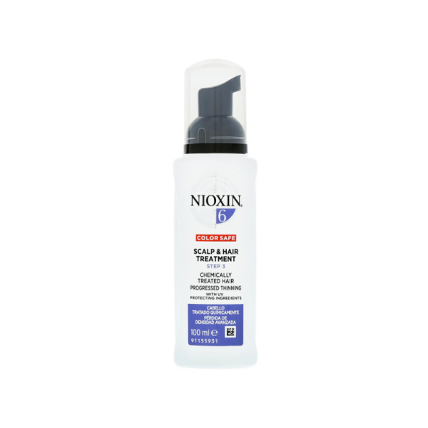 NIOXIN SISTEMA #6 100ML TRATAMIENTO INTESIVO PARA CUERO CABELLUDO